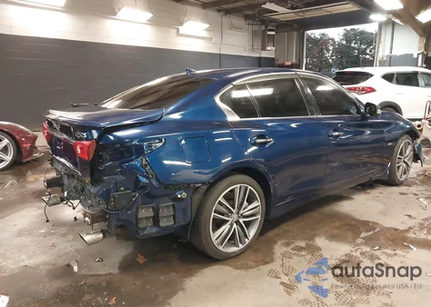 2017 Infiniti Q50 2.0T Sport из США, поврежденный, VIN JN1CV7AR6HM680286